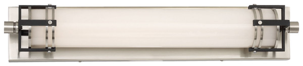 Minka-Lavery - 241-420-L - LED Bath - Brushed Nickel w/Sand Black Highlights