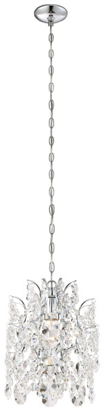 Minka-Lavery - 3155-77 - One Light Mini Pendant - Isabella's Crown - Chrome