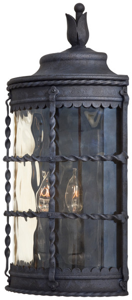 Minka-Lavery - 8887-A39 - Two Light Pocket Lantern - Mallorca - Spanish Iron