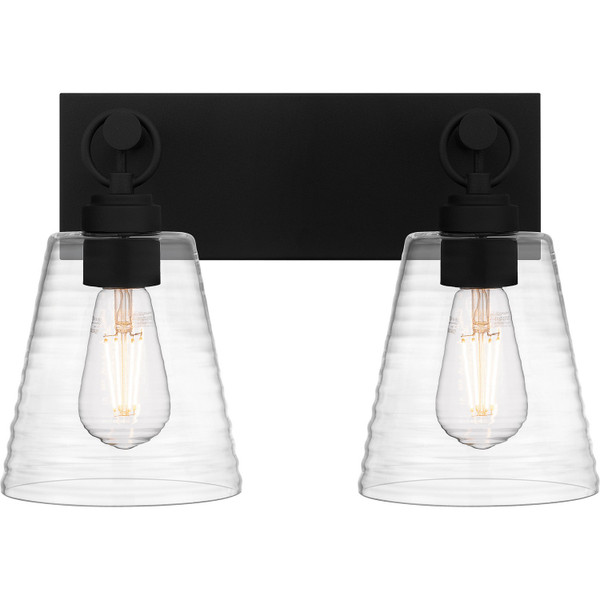 Quoizel - DAC8615EK - Two Light Bath - Dacosta - Earth Black