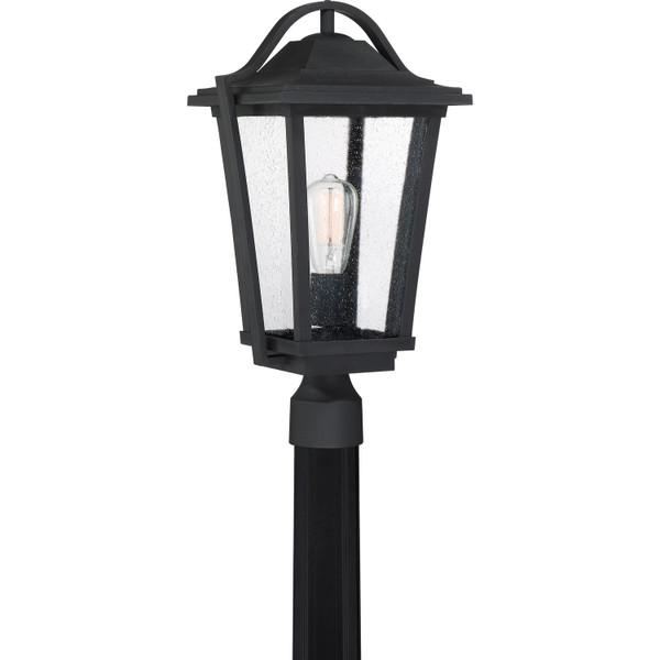 Quoizel - DRS9011EK - One Light Outdoor Post Mount - Darius - Earth Black