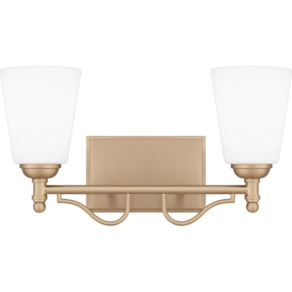 Quoizel - ESR8616BGD - Two Light Bath - Esther - Bronze Gold