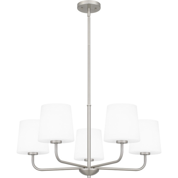 Quoizel - GGR5028BN - Five Light Chandelier - Gallagher - Brushed Nickel