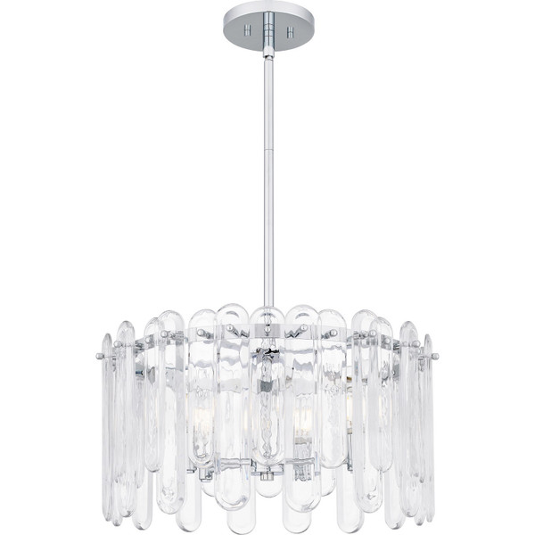 Quoizel - PCSTI2820C - Five Light Pendant - Stiles - Polished Chrome