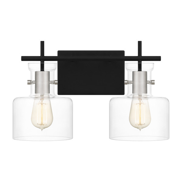 Quoizel - PEN8616MBK - Two Light Bath - Pensbury - Matte Black