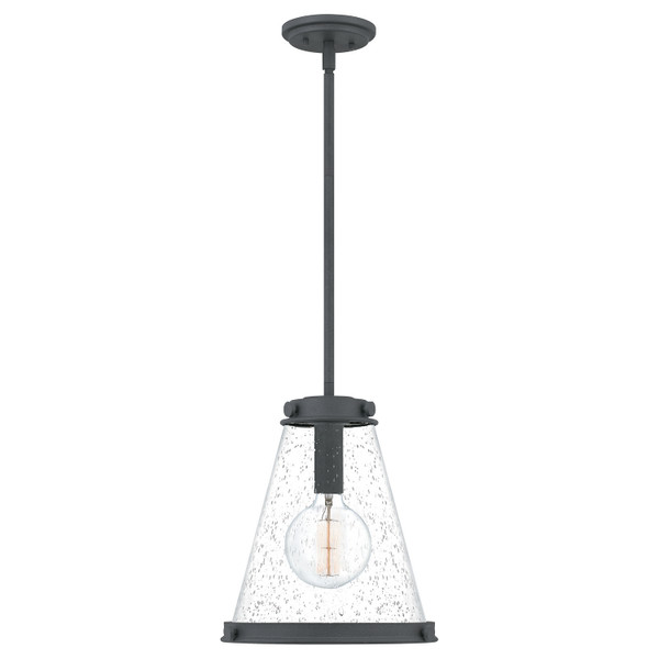 Quoizel - QP5260MB - One Light Mini Pendant - Bristol - Mottled Black