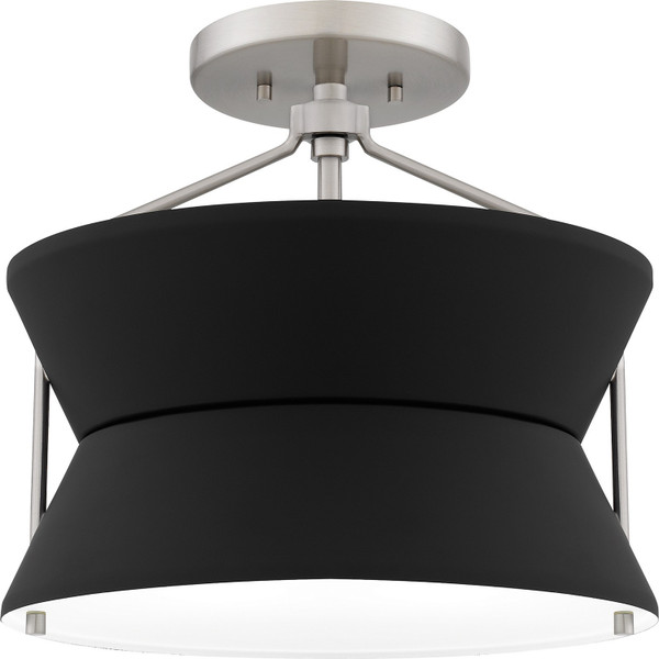 Quoizel - QSF6166BN - Two Light Semi Flush Mount - Quoizel Semi-Flush Mount - Brushed Nickel