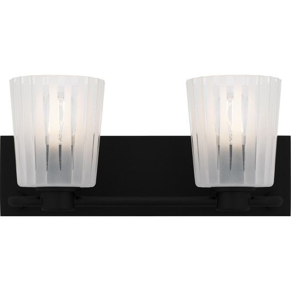 Quoizel - RAY8616MBK - Two Light Bath - Gray - Matte Black