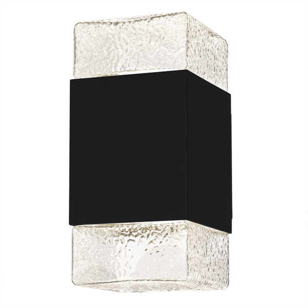 Quoizel - SAX8305MBK - LED Outdoor Wall Lantern - Saxton - Matte Black