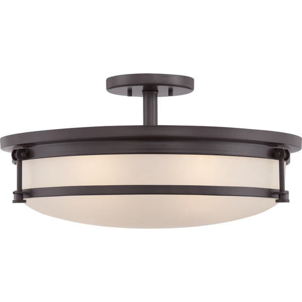 Quoizel - SLR1720WT - Five Light Semi Flush Mount - Sailor - Western Bronze