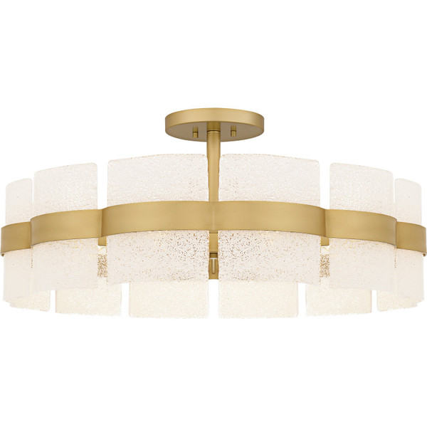 Quoizel - SWE1730SGD - Six Light Semi-Flush Mount - Sweeney - Soft Gold