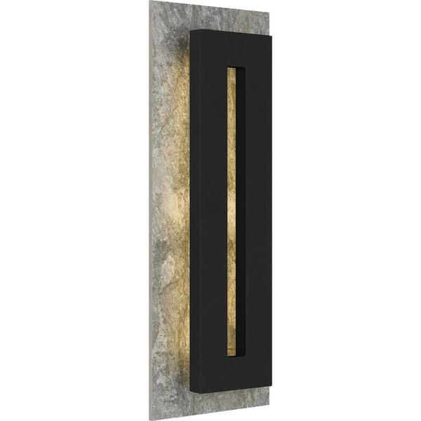 Quoizel - TTE8408EK - LED Outdoor Wall Mount - Tate - Earth Black