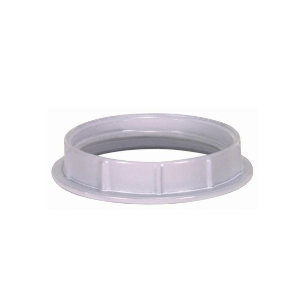 Satco - 80-1074 - Die Cast Ring For Threaded Socket - White