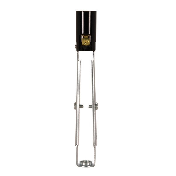 Satco - 80-1089 - Phenolic Candelabra Sockets With Paper Liner - Black