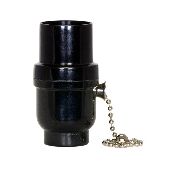 Satco - 80-1637 - Cap W/Metal Bushing Less Set Screw - Nickel