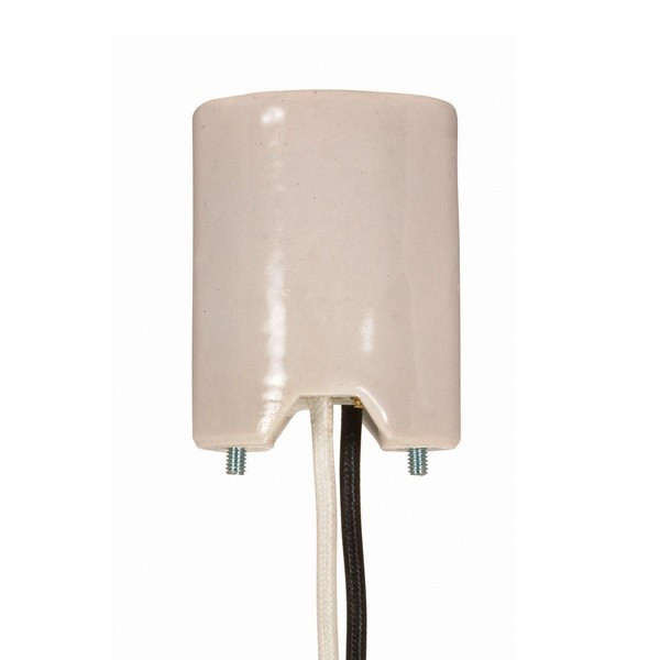 Satco - 80-2091 - Socket - Glazed Cream