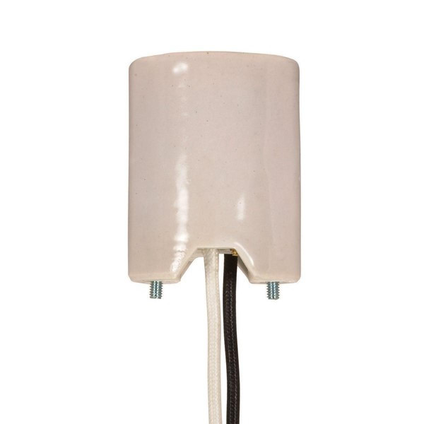 Satco - 80-2093 - Socket - Glazed Cream