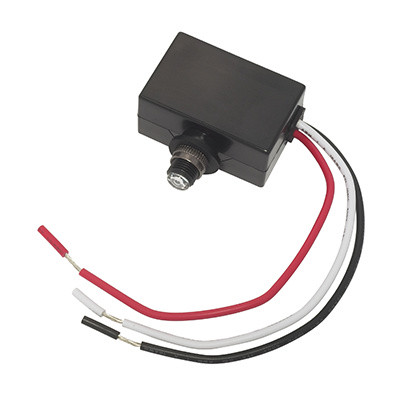 Satco - 80-2630 - LED Photocell - Black
