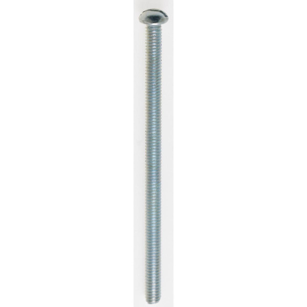 Satco - 90-1032 - Round Head Slotted Machine Screw - Nickel Plated