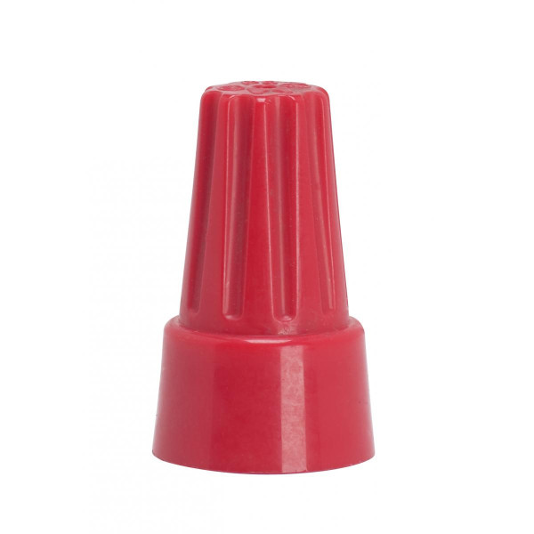 Satco - 90-1421 - Wire Connector With Spring Inserts - Red