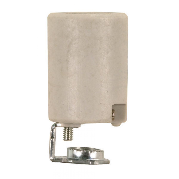 Satco - 90-1554 - Socket - Cream