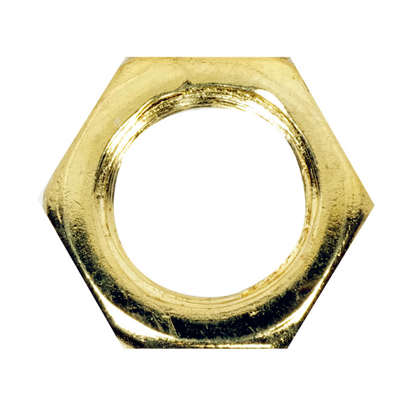 Satco - 90-1646 - Locknut - Brass Plated