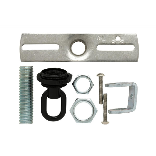 Satco - 90-1696 - Screw Collar Loop Parts Bag - Black