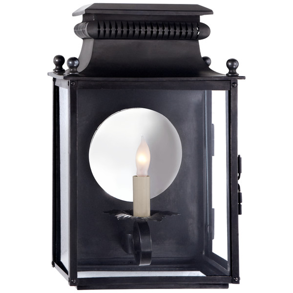 Visual Comfort Signature - SK 2325BC - One Light Wall Sconce - Honore - Blackened Copper