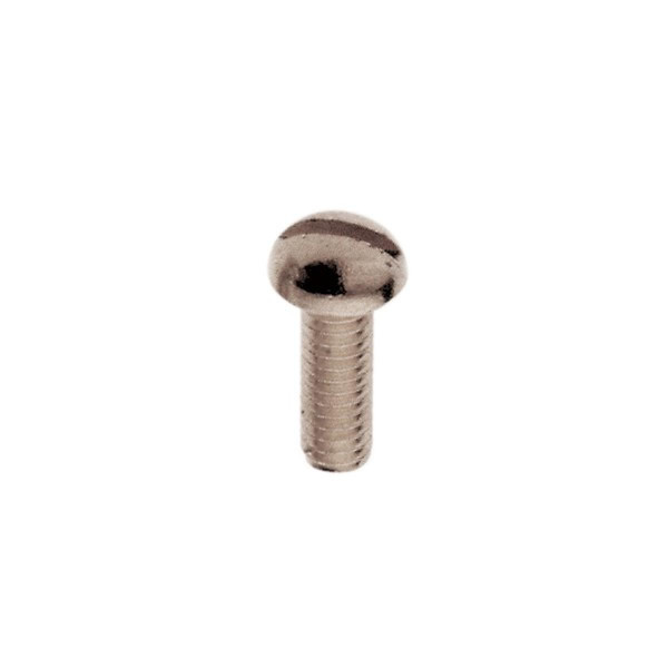Satco - 90-2544 - Round Head Slotted Machine Screw - Nickel Plated