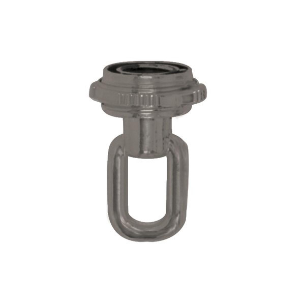 Satco - 90-2595 - 1/4 Ip Screw Collar Loop With Ring - Gray