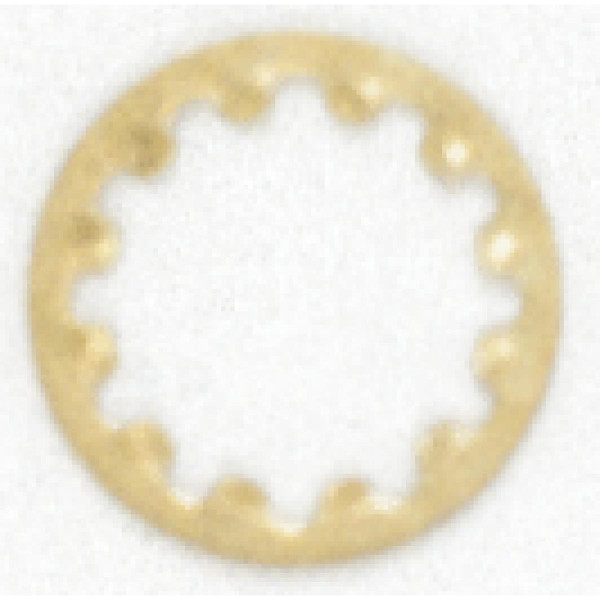 Satco - 90-392 - Toothwasher - Brass Plated