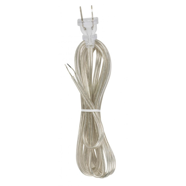 Satco - 90-967 - Cord Sets - Clear Silver