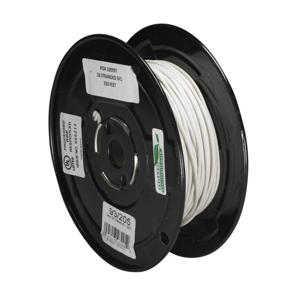 Satco - 93-205 - Lighting Bulk Wire - White