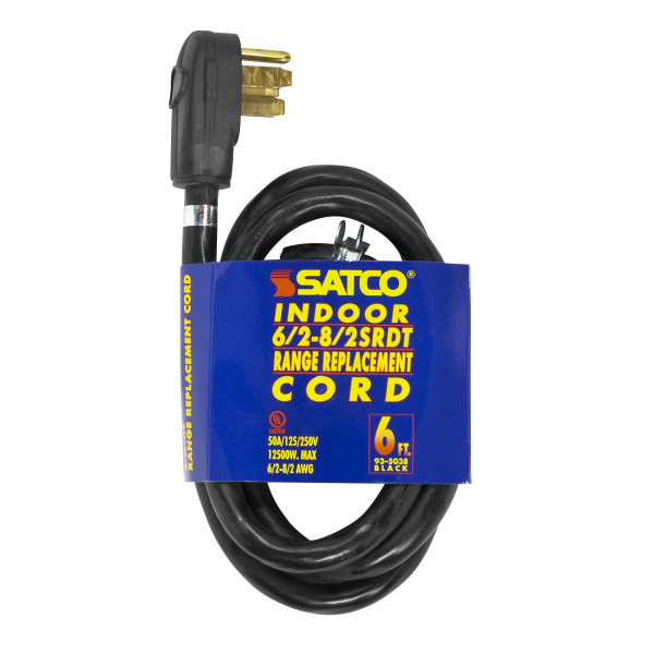 Satco - 93-5038 - Cord - Black