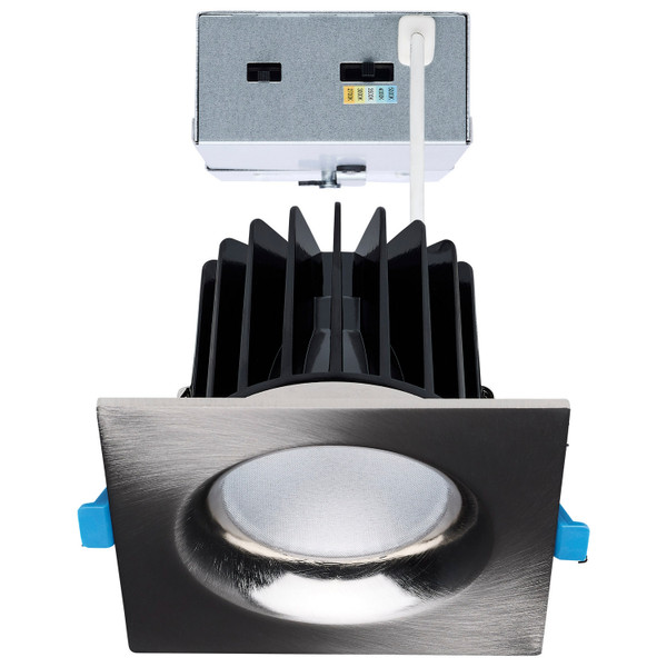 Satco - S11675 - LED Remote Driver Downlight - Brushed Nickel