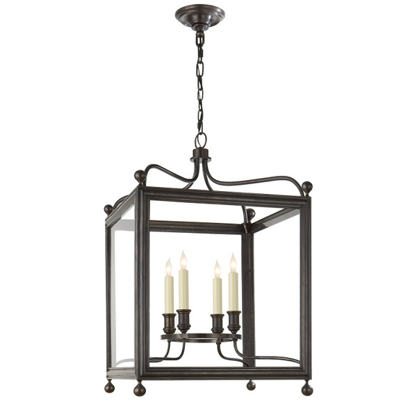 Visual Comfort Signature - SP 5002BZ - Four Light Lantern - Greggory - Bronze