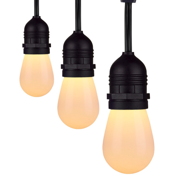 Satco - S11292 - LED String Light - Black