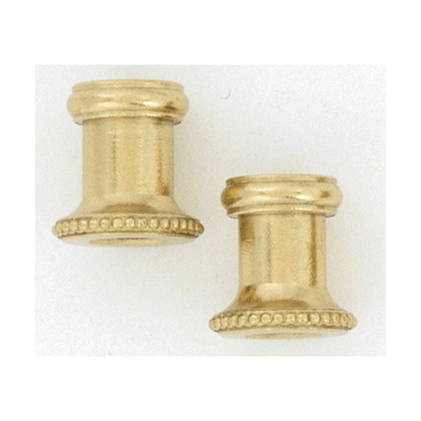 Satco - S70-174 - Threaded Knurled Necks - Brass