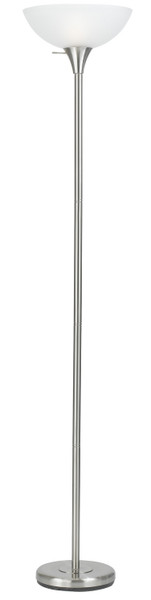 Cal Lighting - BO-2055 - One Light Torchiere - Metal - Brushed Steel
