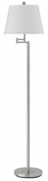 Cal Lighting - BO-2077SWFL-BS - One Light Floor Lamp - Andros - Brushed Steel