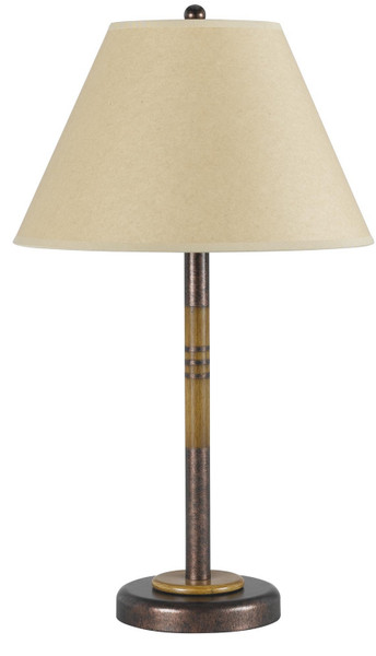 Cal Lighting - BO-234TB-RU - One Light Table Lamp - Soho - Rust