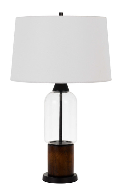 Cal Lighting - BO-2862TB - One Light Table Lamp - Bron - Wood