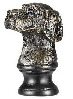 Cal Lighting - FA-5019A - Golden Retriever Resin Finial - Finials
