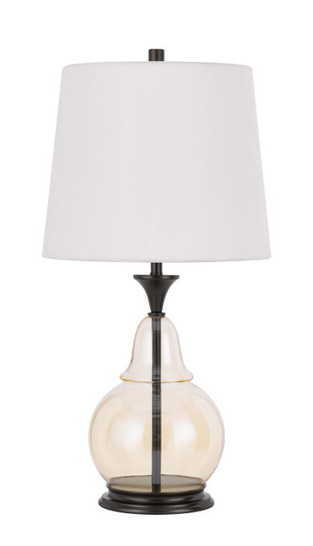 Cal Lighting - BO-3003TB - One Light Table Lamp - Kittery - Clear/Dark Bronze
