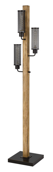 Cal Lighting - BO-3008FL - Three Light Floor Lamp - Lenox - Light Oak