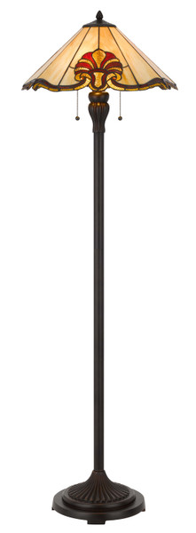 Cal Lighting - BO-3015FL - Two Light Floor Lamp - Tiffany - Tiffany
