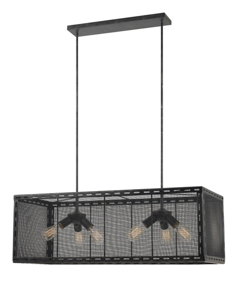 Cal Lighting - FX-3625-6 - Six Light Chandelier - EVANSTON - Iron