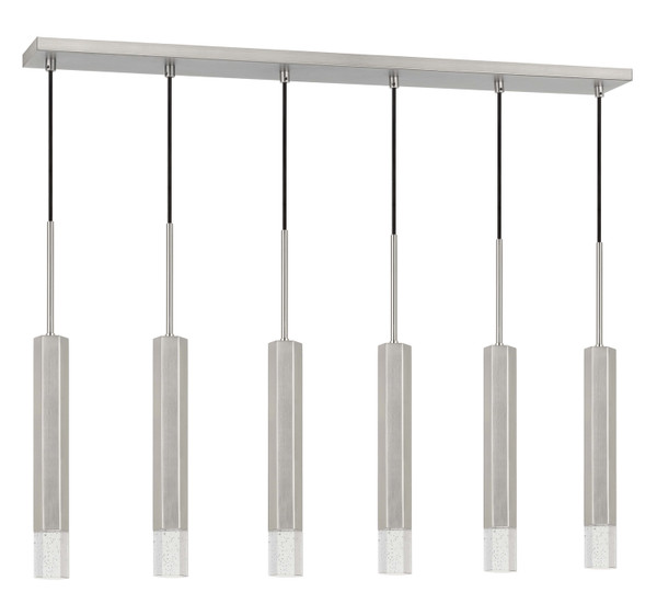 Cal Lighting - FX-3723-6P-BS - LED Pendant - Led Pendant - Gun Metal