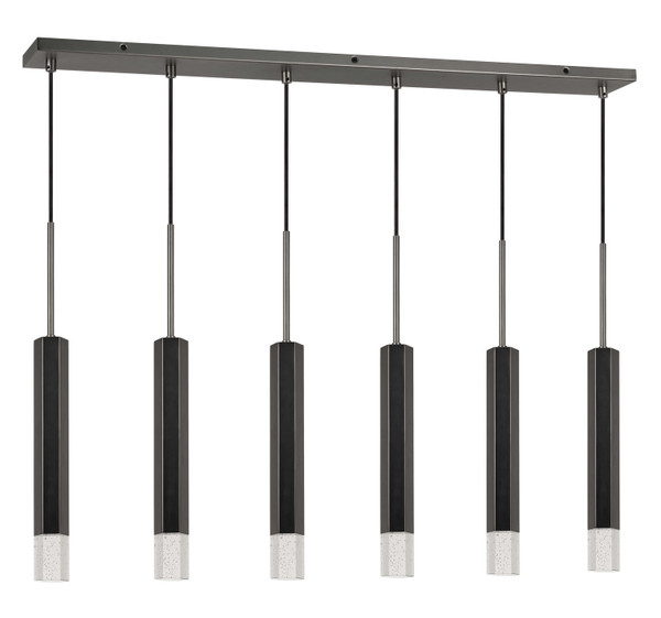 Cal Lighting - FX-3723-6P-GM - LED Pendant - Led Pendant - Gun Metal