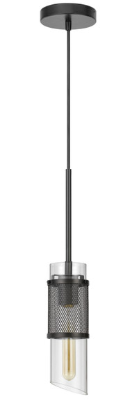 Cal Lighting - FX-3754-1 - One Light Pendant - Savona - Black